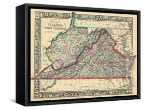 1864, United States, Virginia, West Virginia, North America, Virginia, West Virginia-null-Framed Stretched Canvas