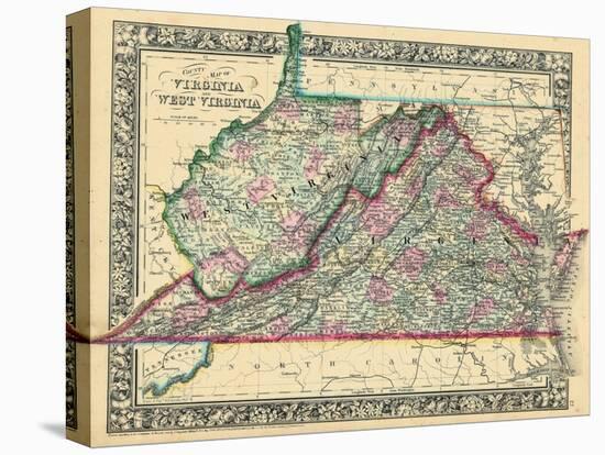 1864, United States, Virginia, West Virginia, North America, Virginia, West Virginia-null-Stretched Canvas