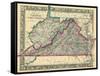 1864, United States, Virginia, West Virginia, North America, Virginia, West Virginia-null-Framed Stretched Canvas