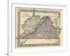 1864, Virginia and West Virginia Mitchell Plate, West Virginia, United States-null-Framed Giclee Print