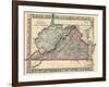 1864, Virginia and West Virginia Mitchell Plate, West Virginia, United States-null-Framed Giclee Print