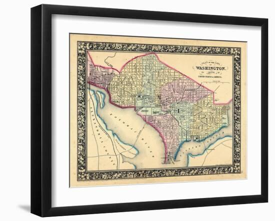 1864, Washington D.C., District of Columbia, United States-null-Framed Giclee Print