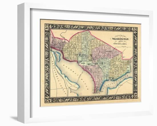 1864, Washington D.C., District of Columbia, United States-null-Framed Giclee Print