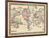 1864, World, World Map-null-Framed Giclee Print