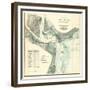 1865, Charleston Harbor Chart South Carolina, South Carolina, United States-null-Framed Giclee Print