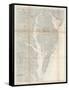 1866, Chesapeake Bay and Virginia's Eastern Shore Chart Virginia, Virginia, United States-null-Framed Stretched Canvas