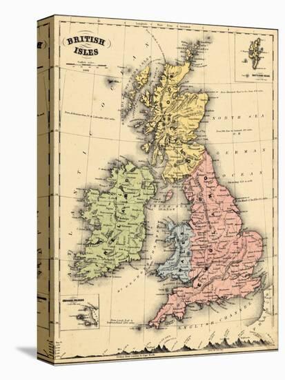 1866, Ireland, England, Scotland, United Kingdom, Wales, British Isles-null-Stretched Canvas