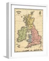 1866, Ireland, England, Scotland, United Kingdom, Wales, British Isles-null-Framed Giclee Print