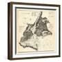 1866, New York Bay - Staten Island - Point Comfort Chart 1851 New York and New Jersey, New York, Un-null-Framed Giclee Print