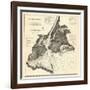 1866, New York Bay - Staten Island - Point Comfort Chart 1851 New York and New Jersey, New York, Un-null-Framed Giclee Print