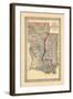 1867, Arkansas, Louisiana, Mississippi-null-Framed Giclee Print