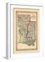 1867, Arkansas, Louisiana, Mississippi-null-Framed Giclee Print