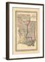 1867, Arkansas, Louisiana, Mississippi-null-Framed Giclee Print