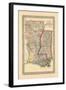 1867, Arkansas, Louisiana, Mississippi-null-Framed Giclee Print