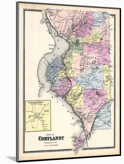 1867, Cortlandt, New York, United States-null-Mounted Giclee Print