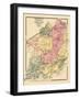 1867, Mamaroneck, Scarsdale, White Plains, Harrison & Rye, New York, United States-null-Framed Giclee Print