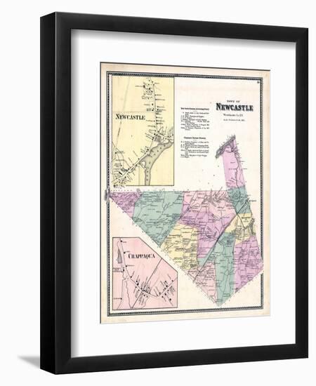 1867, New Castle, New Castle, Chappaqua, New York, United States-null-Framed Giclee Print