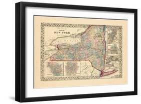 1867, New York-null-Framed Giclee Print