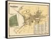 1867, Peekskill Plan, Cortlandt Cemetery, New York, United States-null-Framed Stretched Canvas