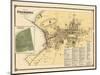 1867, Peekskill Plan, Cortlandt Cemetery, New York, United States-null-Mounted Premium Giclee Print