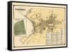 1867, Peekskill Plan, Cortlandt Cemetery, New York, United States-null-Framed Stretched Canvas