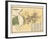 1867, Peekskill Plan, Cortlandt Cemetery, New York, United States-null-Framed Giclee Print