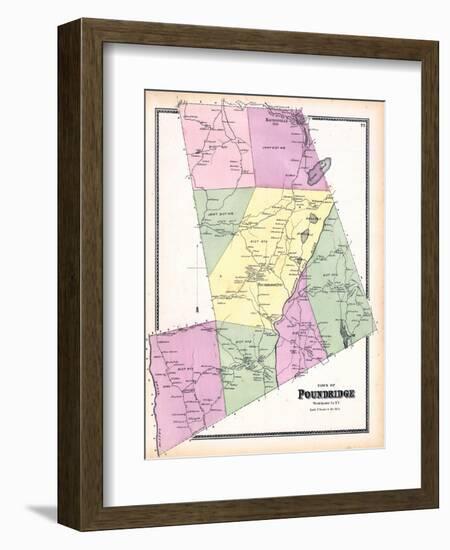 1867, Poundridge, New York, United States-null-Framed Giclee Print