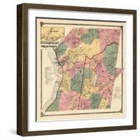 1867, Putnam Valley and Philipstown, Oregon, New York, United States-null-Framed Giclee Print