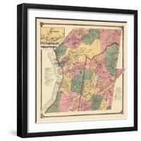 1867, Putnam Valley and Philipstown, Oregon, New York, United States-null-Framed Giclee Print