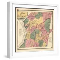 1867, Putnam Valley and Philipstown, Oregon, New York, United States-null-Framed Giclee Print