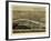 1867, Saginaw Bird's Eye View, Michigan, United States-null-Framed Giclee Print