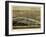 1867, Saginaw Bird's Eye View, Michigan, United States-null-Framed Giclee Print