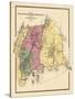1867, Westchester, Westfarms, Morrisania Plan (Westchester Co, & Part Of New York Co.), New York, U-null-Stretched Canvas