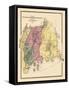 1867, Westchester, Westfarms, Morrisania Plan (Westchester Co, & Part Of New York Co.), New York, U-null-Framed Stretched Canvas