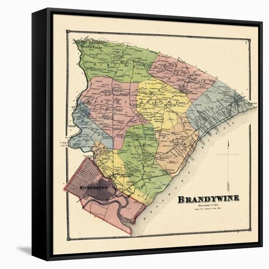 1868, Brandywine, Delaware, United States-null-Framed Stretched Canvas