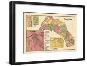 1868, Broad Creek, Lewisville, Gumborough, Delaware, United States-null-Framed Giclee Print