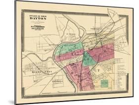 1868, Dayton, Ohio, United States-null-Mounted Giclee Print