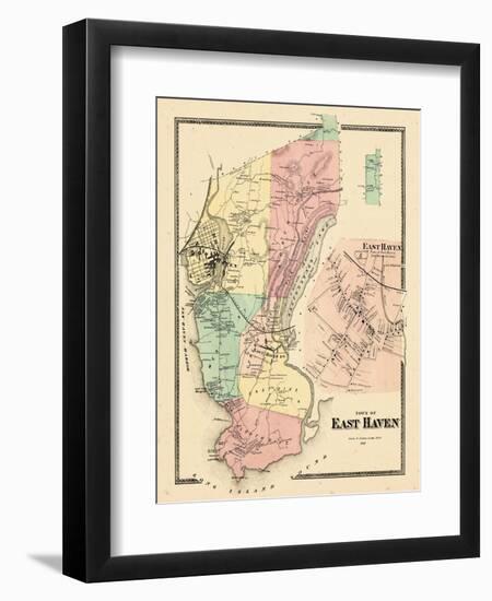 1868, East Haven, Connecticut, United States-null-Framed Giclee Print