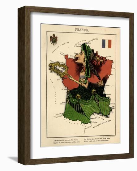 1868, France-null-Framed Giclee Print