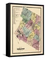 1868, Lebanon Town, Connecticut, United States-null-Framed Stretched Canvas