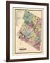 1868, Lebanon Town, Connecticut, United States-null-Framed Giclee Print