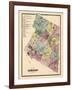 1868, Lebanon Town, Connecticut, United States-null-Framed Giclee Print