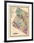 1868, Lebanon Town, Connecticut, United States-null-Framed Giclee Print