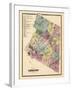 1868, Lebanon Town, Connecticut, United States-null-Framed Giclee Print