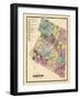 1868, Lebanon Town, Connecticut, United States-null-Framed Giclee Print