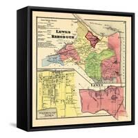 1868, Lewes And Rehoboth, Lewes, Delaware, United States-null-Framed Stretched Canvas