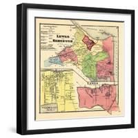 1868, Lewes And Rehoboth, Lewes, Delaware, United States-null-Framed Giclee Print