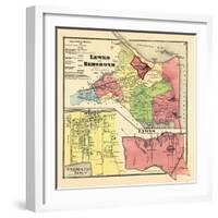 1868, Lewes And Rehoboth, Lewes, Delaware, United States-null-Framed Giclee Print