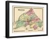 1868, Milford, Connecticut, United States-null-Framed Giclee Print