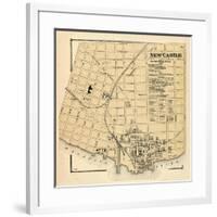 1868, New Castle, Delaware, United States-null-Framed Giclee Print